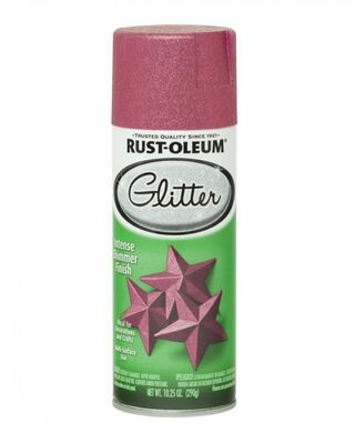 Spray Aerosol Glitter Brillantina Rosa Brillante Rust Oleum,hi-res