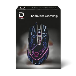 Mouse Gamer 7D Luces RGB Negro Datacom,hi-res