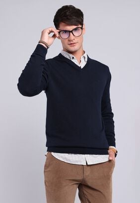 Sweater Cuello V Arrow,hi-res