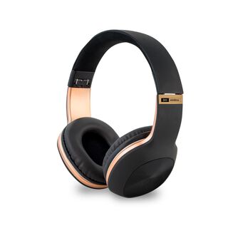 Audifonos Over Ear Bluetooth Microlab Sound Gold,hi-res