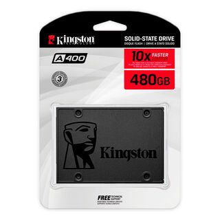 Disco Solido SSD Interno Kingston A400 480gb 6Gb/s 500MB/s,hi-res