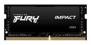 Memoria RAM Fury Impact DDR4 gamer color negro 8GB 1 Kingston KF432S20IB/8,hi-res