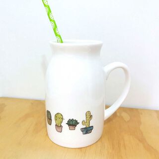 Jarro lechero cerámica cactus Paper Home,hi-res