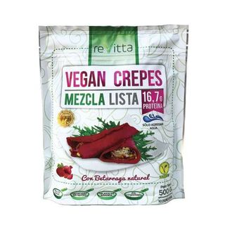 Crepes vegano proteico Mezcla Lista betarraga 500g,hi-res