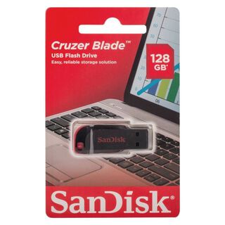 PENDRIVE SANDISK CRUZER BLADE 128GB,hi-res