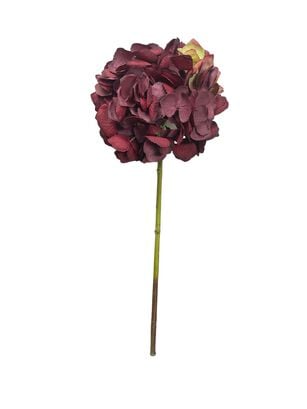 Flor Decorativa Corel Hortensia Roja 52cm,hi-res