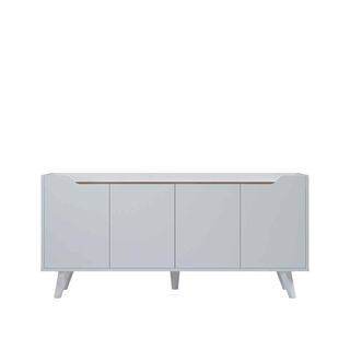 Rack UBBE Hyggesign 140 x 65 x 35cm. Color Madero / Blanco,hi-res