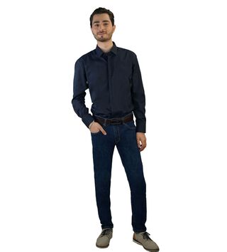Jeans tiro medio-alto semi pitillo dark blue,hi-res
