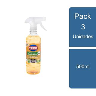 Pack 3 Limpiador antigrasa Biodegradable 500ml Virutex,hi-res