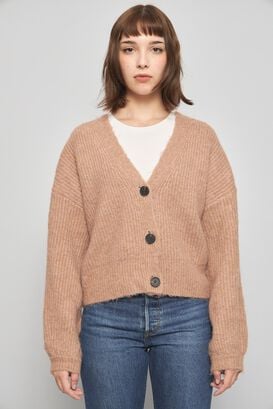 Sweater casual  beige zara talla M 951,hi-res