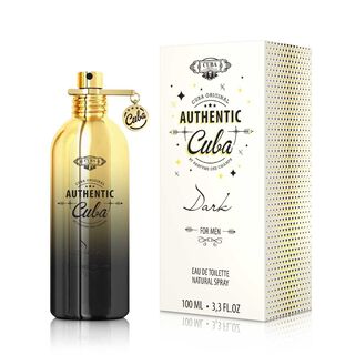Perfume Cuba Authentic Cuba Dark Edt 100ml Hombre,hi-res