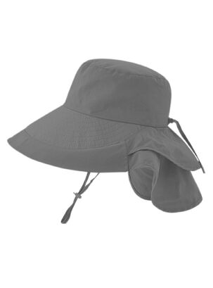 Sombrero Outdoor Ala Ancha Protección Para Cuello Mujer,hi-res
