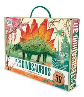 Libro Mas Maqueta La Era De Los Dinosaurios. Estegosaurio,hi-res