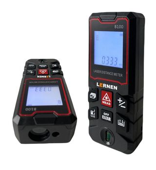 Medidor De Distancia Laser Digital 100m Con Accesorios,hi-res
