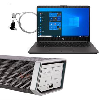 Notebook HP 240 G8 4GB RAM + Barra de Sonido 60W RMS + Cable de Seguridad,hi-res
