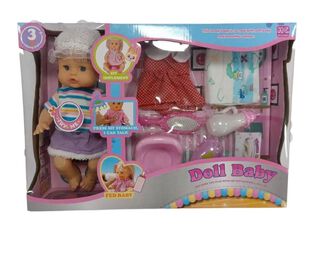 Muñeca Doll Baby Aprendiendo A Ir Al Baño,hi-res