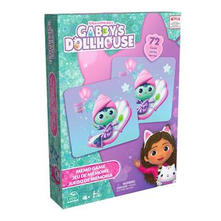 Juego de memoria  72 cartas- Gabby's Dollhouse,hi-res