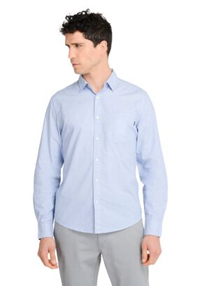 Camisa Hombre Casual Slim Fit Celeste A4253-0037,hi-res