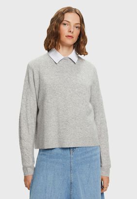Sweater De Punto Mujer Esprit 103CC1I309,hi-res