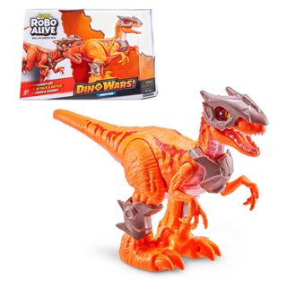 Dinosaurio Dino Wars  Robo Alive - Raptor Naranjo,hi-res
