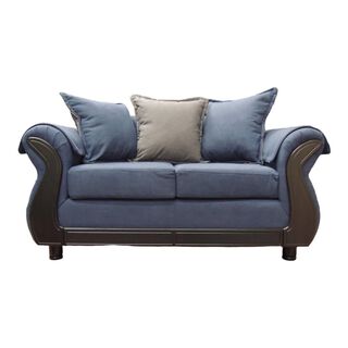 Sofa 2 cpos. Azul,hi-res