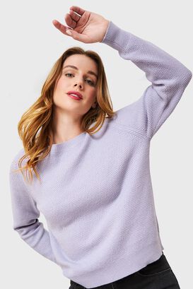 Sweater Brillos Lavanda Nicopoly,hi-res