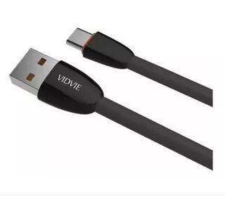 Cable USB Carga Rápida Vidvie Modelo CB4031V Tipo C, Tipo A,hi-res