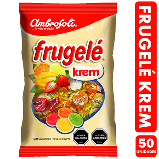 Frugele Krem - Gomitas Bicapas Sabor Frutal (Bolsa Con 50Un),hi-res