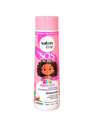 Shampoo Rizos Limpieza Suave Control de Frizz Salon Line Kids 300ml,hi-res