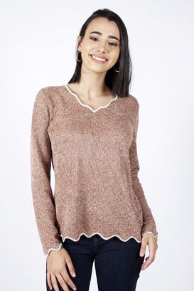 Sweater chanel camel,hi-res