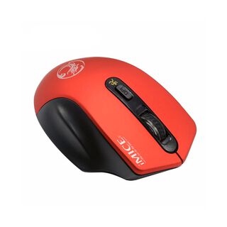 Mouse Inalámbrico Imice E-1800 2.4ghz 1600 DPI Rojo,hi-res