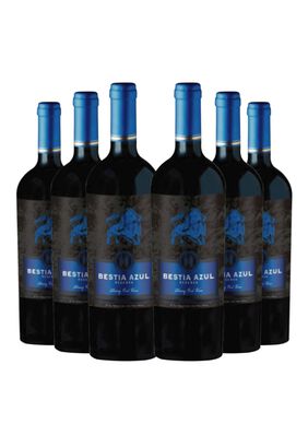 6 Vinos Bestia Azul Reserva Cabernet Sauvignon,hi-res