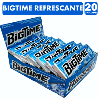 Bigtime Celeste - Chicle Refrescante (Caja Con 20 Unidades),hi-res