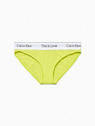 Balzón Bikini - Modern Cotton Amarillo Calvin Klein,hi-res