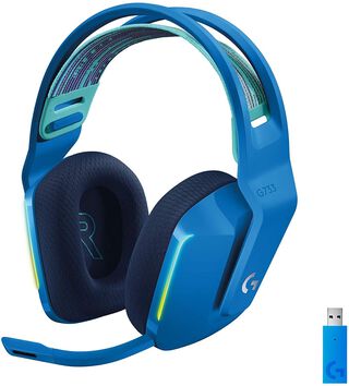 Audífonos Logitech G733 Lightspeed Inalambrico RGB Azul,hi-res