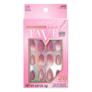 Set de uñas press on “Luxe Shine Nail Fave”Excite Me - L.A Girl,hi-res