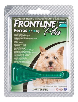Frontline Plus Pipeta Perro 2-10 Kg 1 Unidad,hi-res