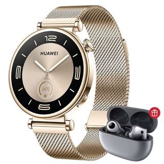 Smartwatch HUAWEI Watch GT 4 41 mm Dorado + Freebuds PRO 2,hi-res