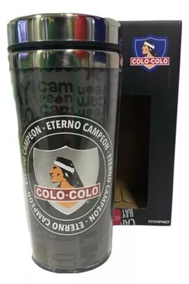 Colo Colo - Mug Térmico - Titanio - Frío - Caliente,hi-res