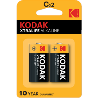 Pack de 2 Pilas Kodak C Alcalina,hi-res