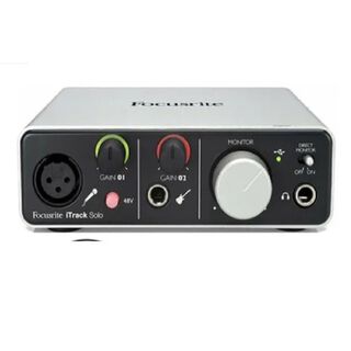 Interfaz De Audio Focusrite Itrack Solo Lightning Audio  B24,hi-res