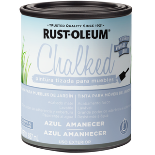 Pintura Chalked Tizada Exterior Azul Amanecer Rust Oleum,hi-res