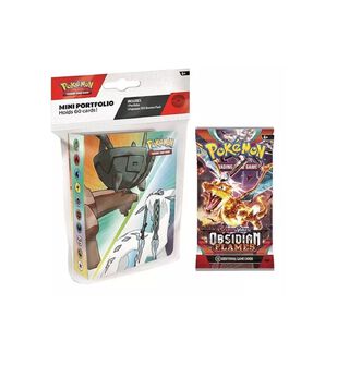 Pokémon Tcg Sobre Más Mini Álbum Obsidian Flame Español	,hi-res