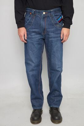 Jeans casual  azul coogi talla XL X61,hi-res