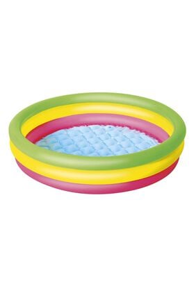Piscina Inflable 3 Anillos Multicolor 102X25Cm Bestway,hi-res