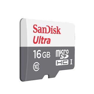 Memoria Tarjeta Micro Sd Hc Sandisk 16gb Clase 10 Adapter,hi-res