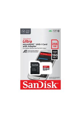 Tarjeta MicroSD SanDisk Ultra 256GB UHS-I Class10 Adaptador SD,hi-res