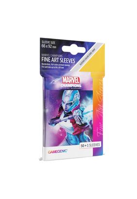 Marvel Champions FINE ART Sleeves – Nebula,hi-res