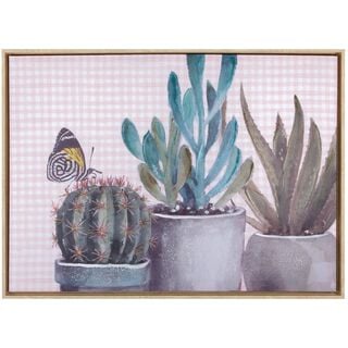 Cuadro Decorativo Cactus 73 x 53,hi-res