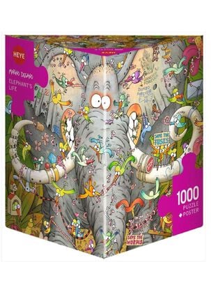 Heye Puzzle 1000 piezas Elephant Life Genial (06429921),hi-res